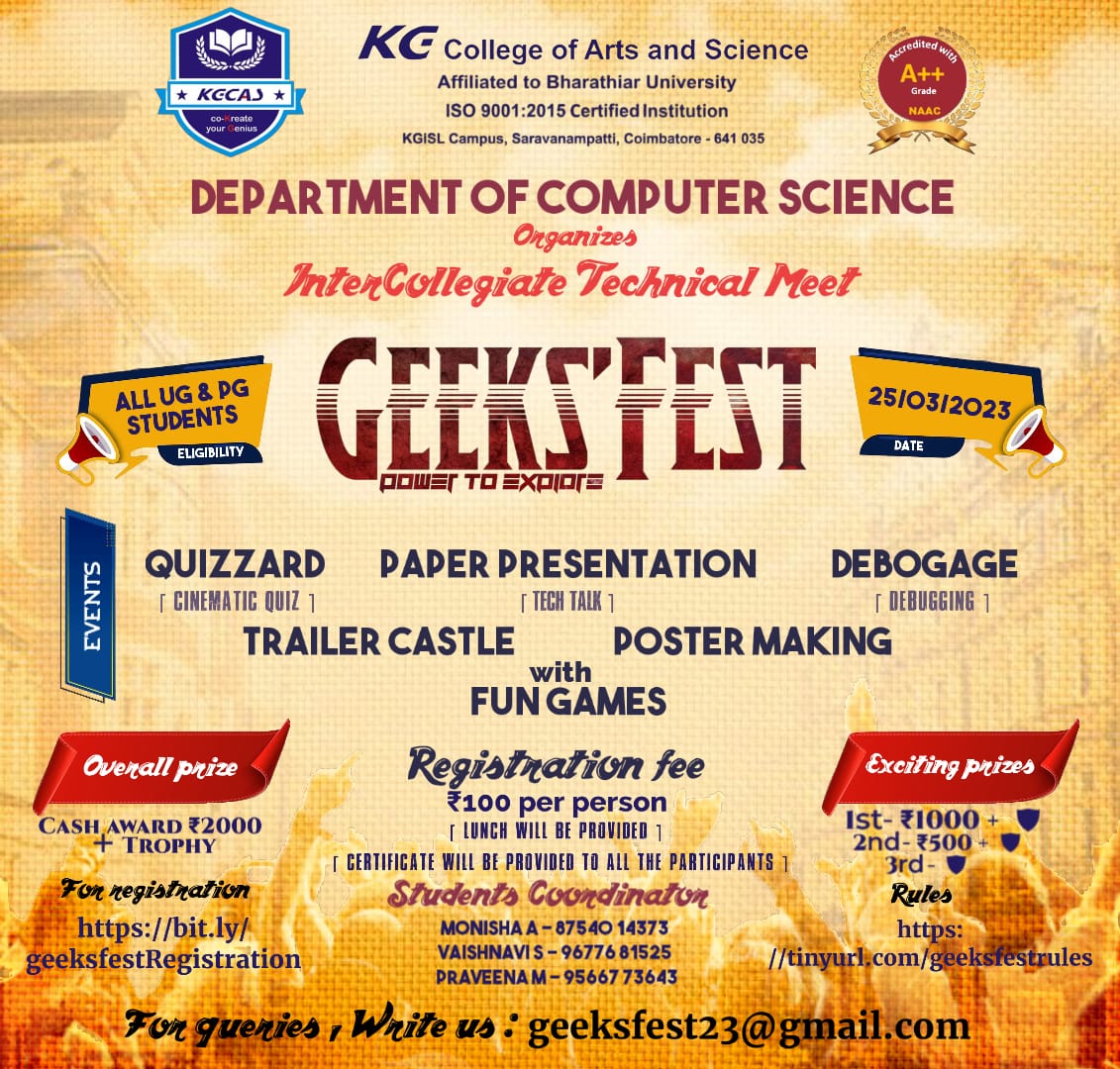 GEEKS FEST 23